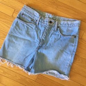 Levi Jeans - DIY Cut Off Shorts - Size 33